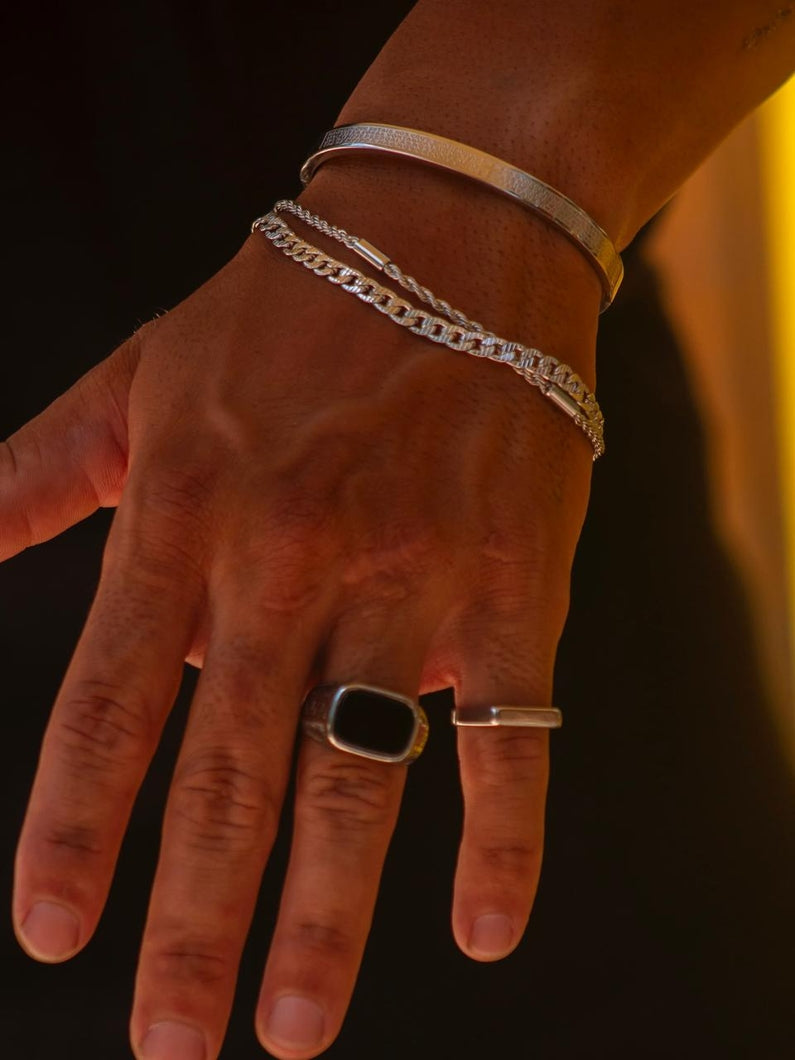 Bracelete Todo Poderoso - Aço Inox