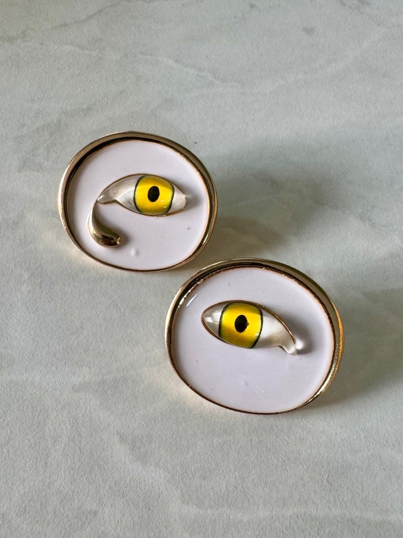 Par de brincos Olhos Gota