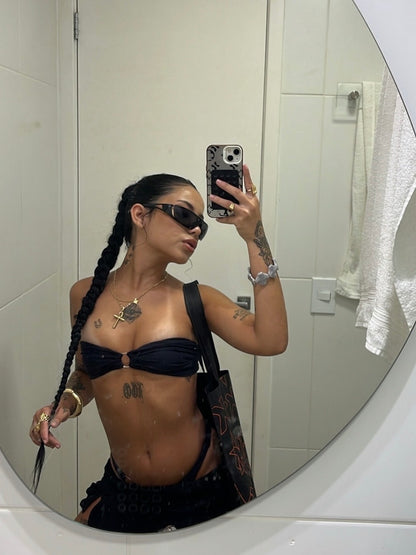 Óculos de sol Lupa lente externa