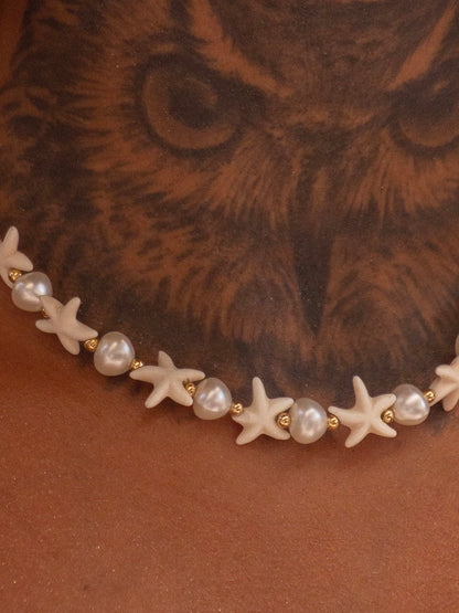 Gargantilha estrela do mar