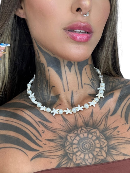 Gargantilha estrela do mar