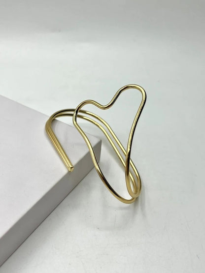 Palm chain pulseira de mão Coração