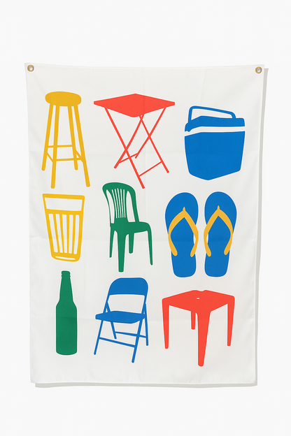 Tapeçaria de parede - Bandeiras