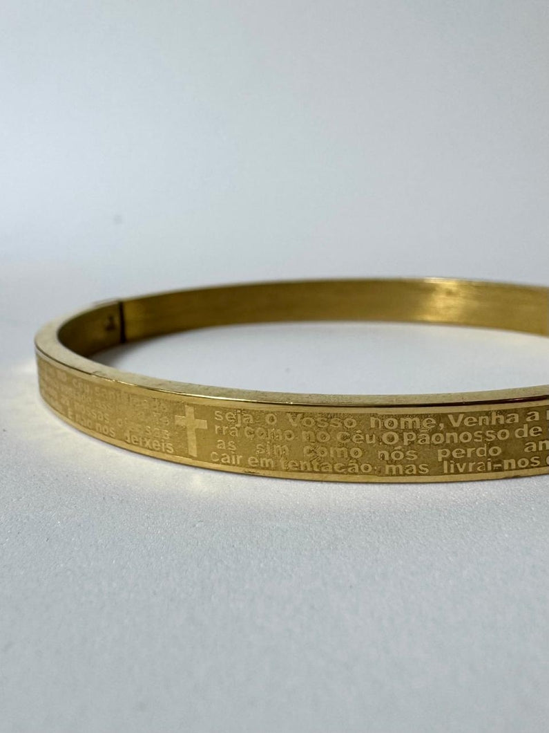 Bracelete Todo Poderoso - Aço Inox