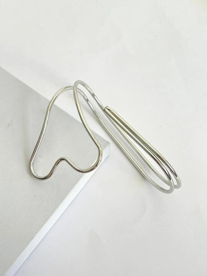 Palm chain pulseira de mão Coração