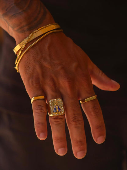 Bracelete Todo Poderoso - Aço Inox