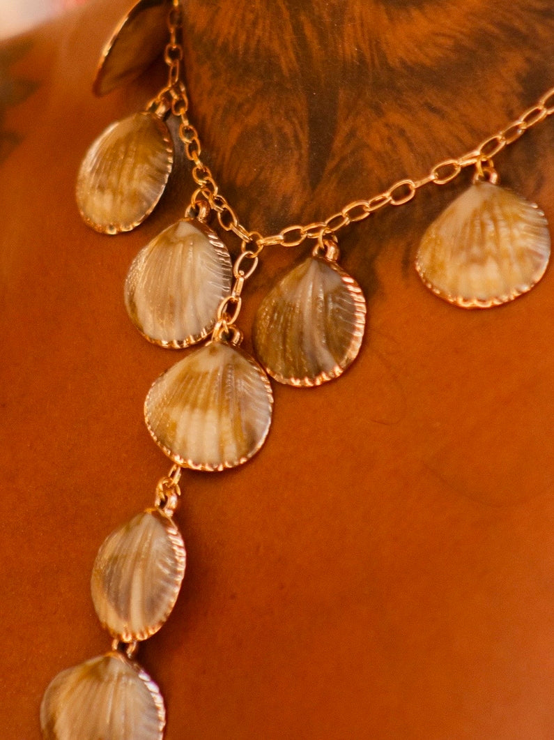 Colar conchas luxo