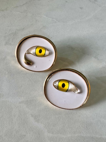 Par de brincos Olhos Gota