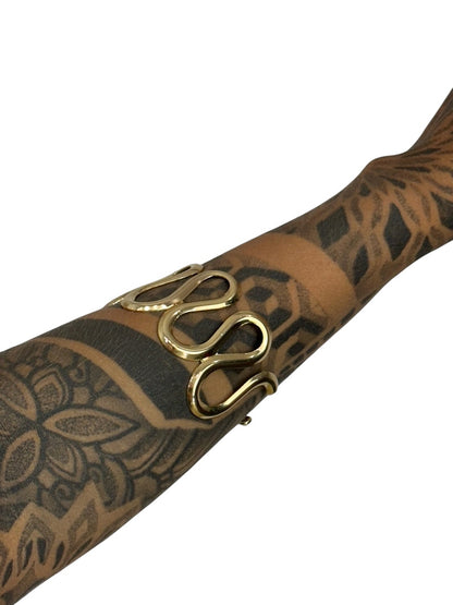 Pulseira/bracelete ondas gold