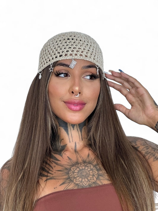 Toucas crochê personalizadas