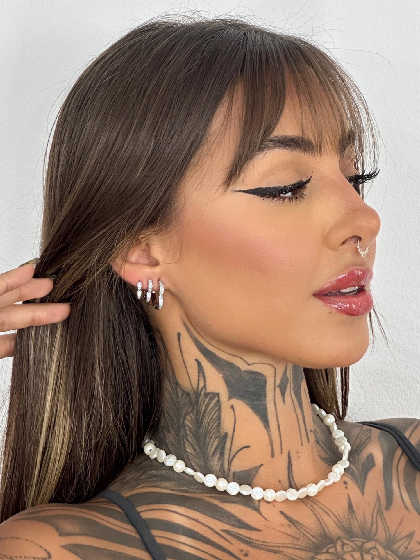 Colar madre pérolas mini