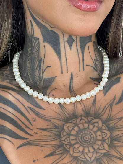 Colar pérolas em 3 tamanhos