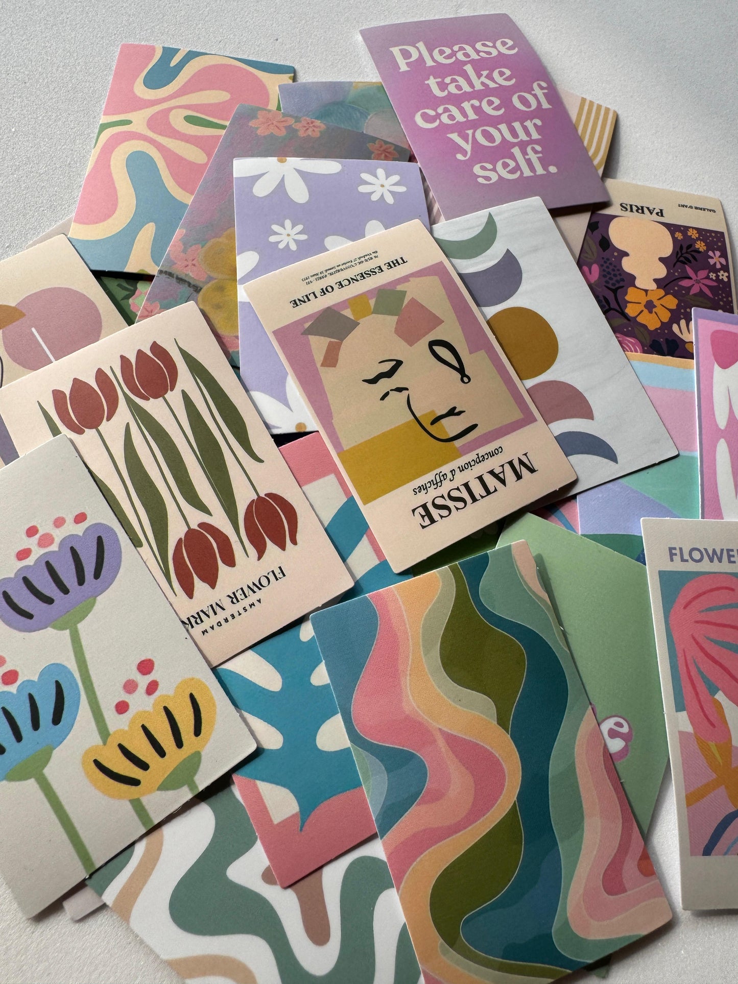 Pac de adesivos - Pastel Dinamarquês (25 unidades)