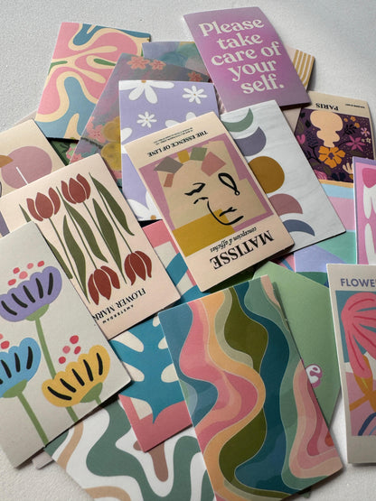 Pac de adesivos - Pastel Dinamarquês (25 unidades)