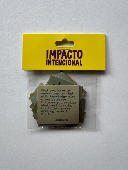 Pac de adesivos - Citações memoráveis (25 unidades)