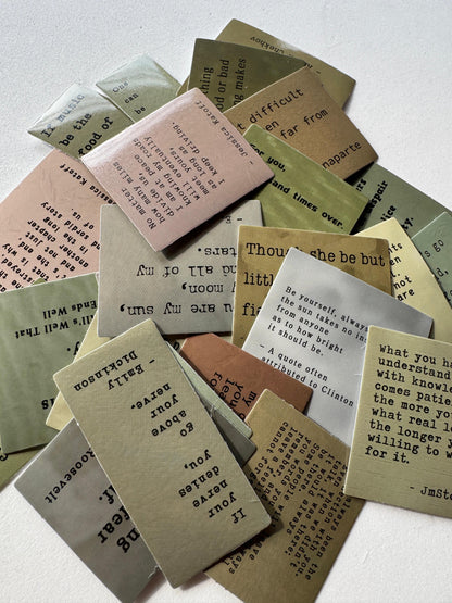 Pac de adesivos - Citações memoráveis (25 unidades)