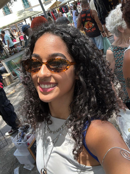 Óculos de sol Oval 90s