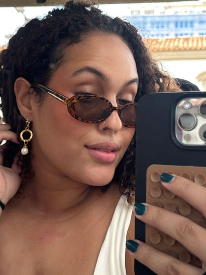 Óculos de sol Oval 90s