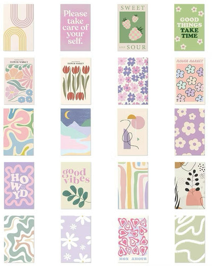 Pac de adesivos - Pastel Dinamarquês (25 unidades)