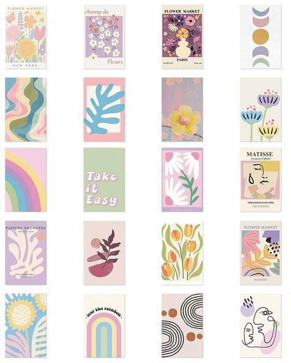 Pac de adesivos - Pastel Dinamarquês (25 unidades)