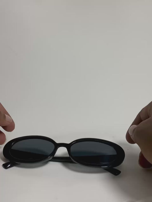Óculos de sol Oval 90s